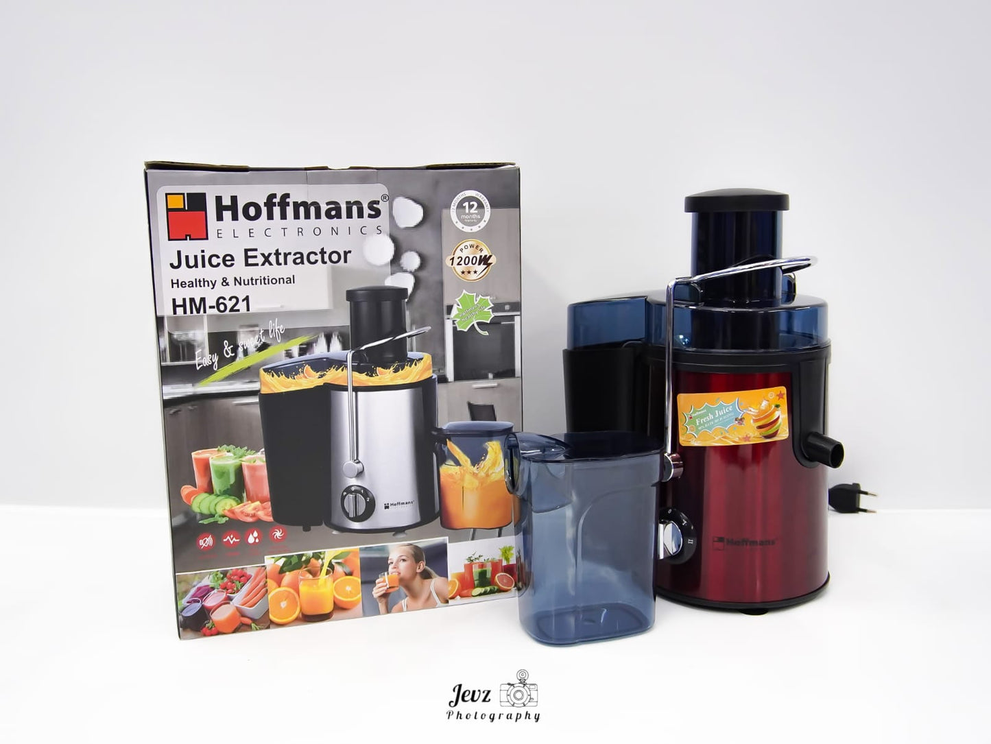 Hoffmans Juice Extractor HM-621 | High-Performance Juice Machine