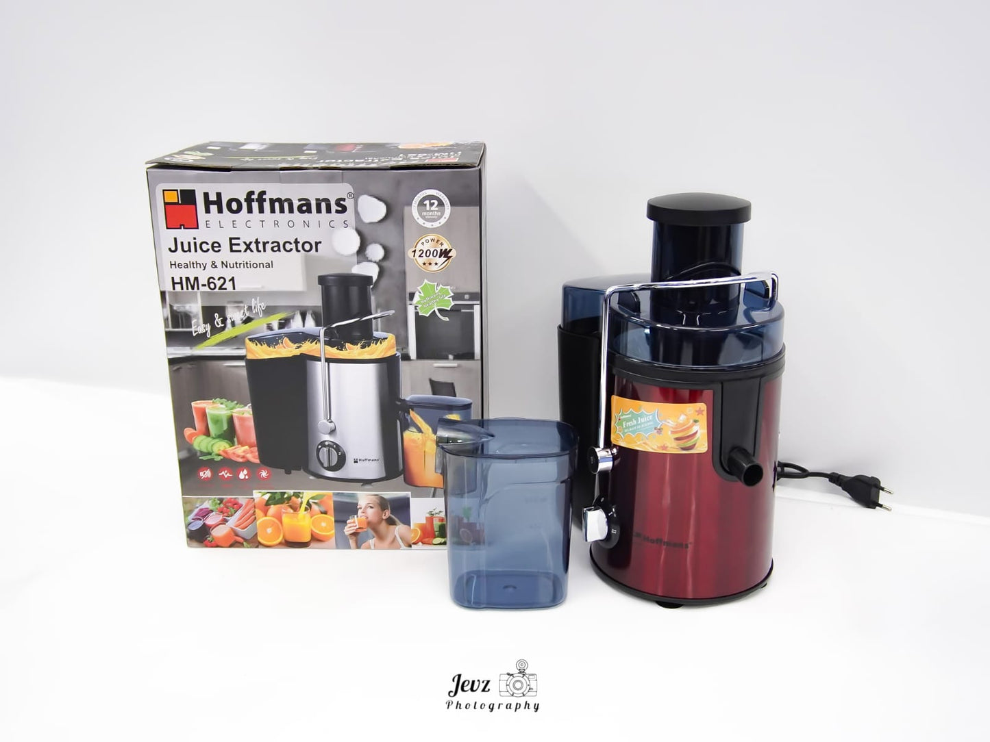 Hoffmans Juice Extractor HM-621 | High-Performance Juice Machine