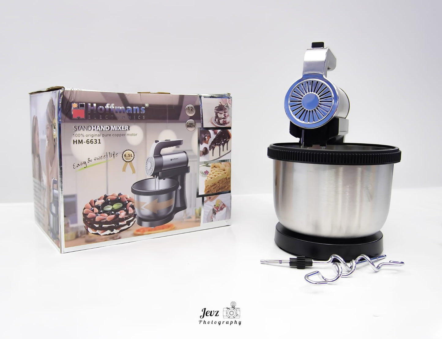 Hoffman 4.5l Stand Hand mixer