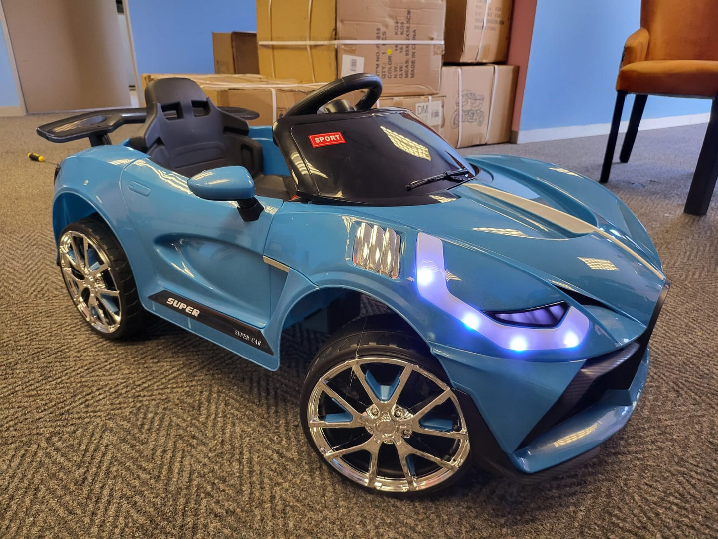 Kiddies 12v Bugatti Car