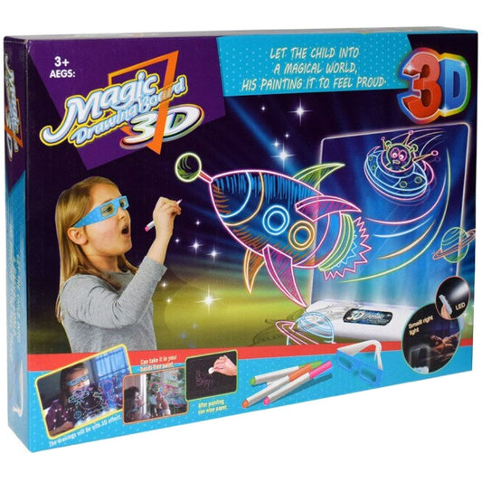 3D Educational Magic Drawing Board