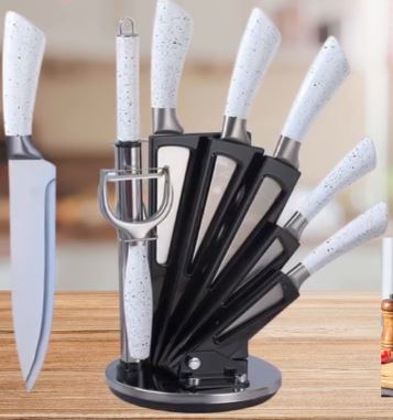 8Pcs Italian Bidmeiy Stainless Steel Knife Set