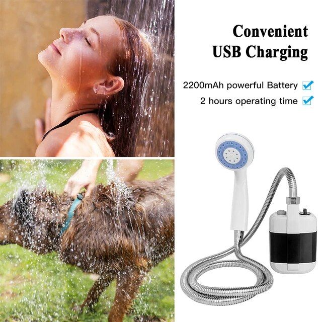 Portable Shower + 20L Heating Bucket