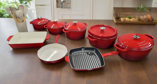13 pcs Cast iron set