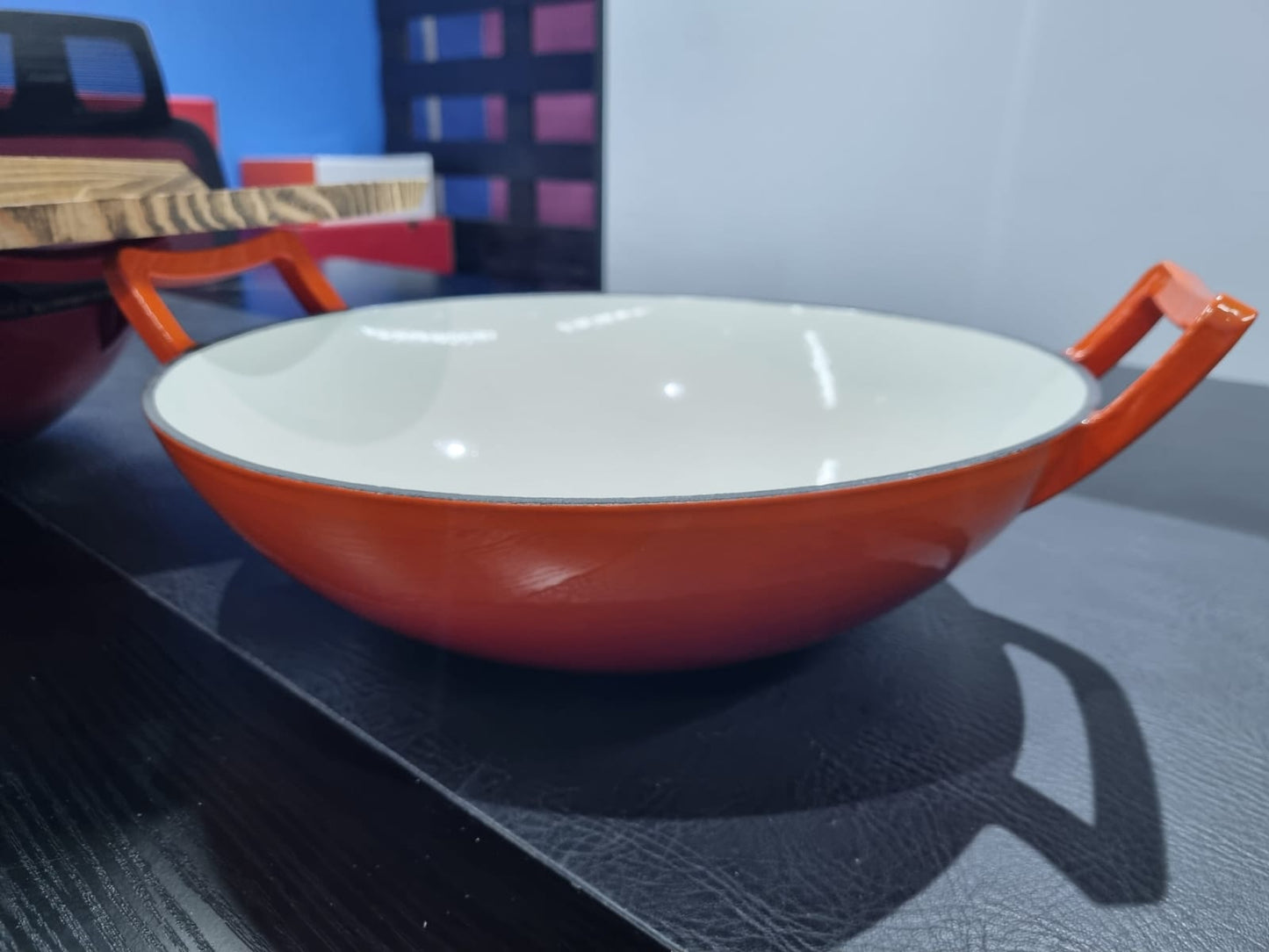 Cast Iron Wok Set