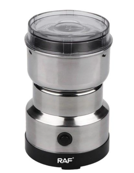 RAF - Silver Stainless Steel Coffee Grinder