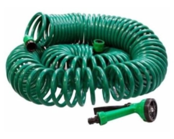 Garden 15m Spiral Hose Set