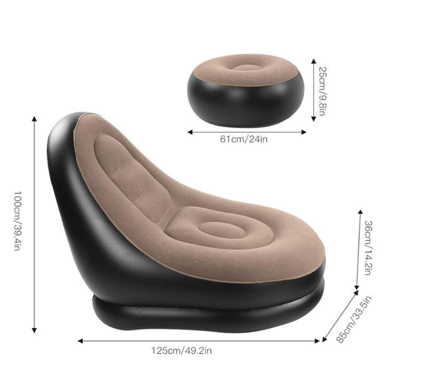 Comfortable PVC Inflatable Air Sofa