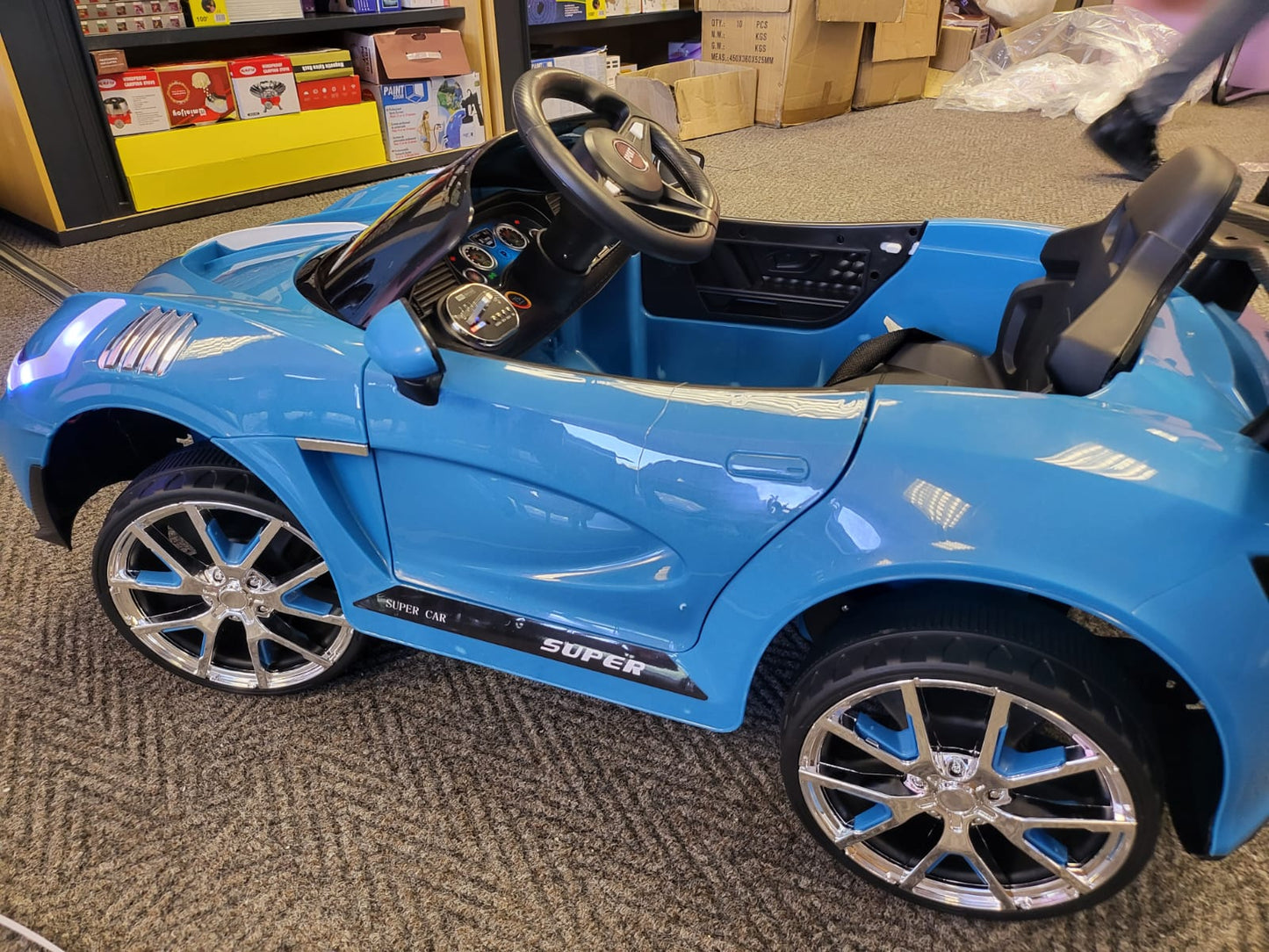 Kiddies 12v Bugatti Car