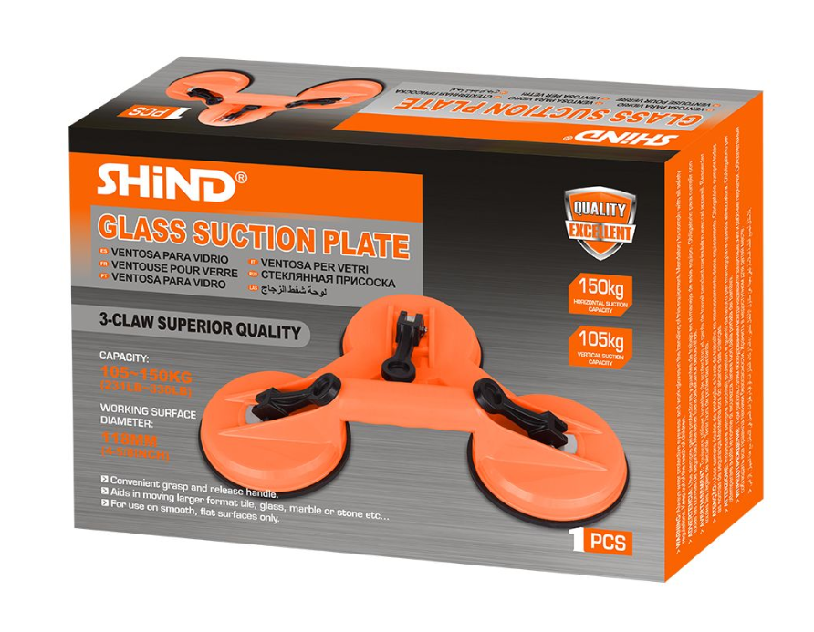 Shind 3 Claw Glass Suction Plate